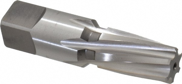 Cleveland C24984 3/8" Pipe, 0.606" Diam, 0.54" Small End Diam, Straight Shank, 1-1/16" Flute, Taper Pipe Reamer Image