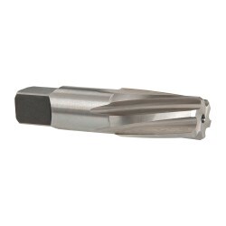 Cleveland C24985 1/2" Pipe, 3/4" Diam, 0.665" Small End Diam, Straight Shank, 1-3/8" Flute, Taper Pipe Reamer Image