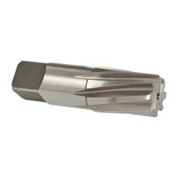 Cleveland C24986 3/4" Pipe, 0.962" Diam, 7/8" Small End Diam, Straight Shank, 1-3/8" Flute, Taper Pipe Reamer Image