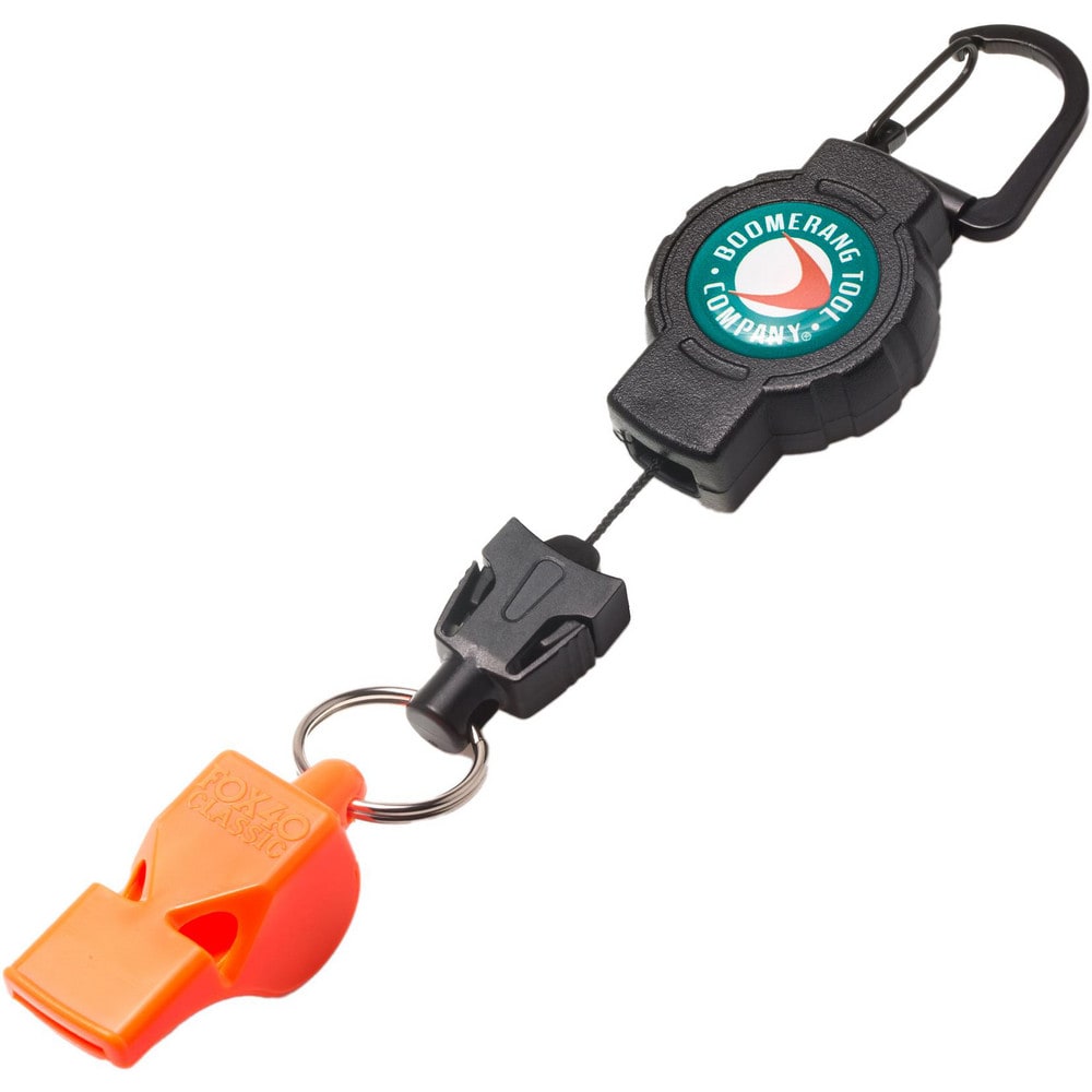 Boomerang Tool Company Retractable Fishing Gear Tether w/ Carabiner Clip
