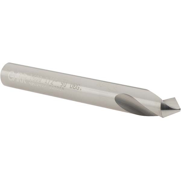 Spotting Drill: 1/2" Dia, 90 ° Point, 4" OAL, Solid Carbide