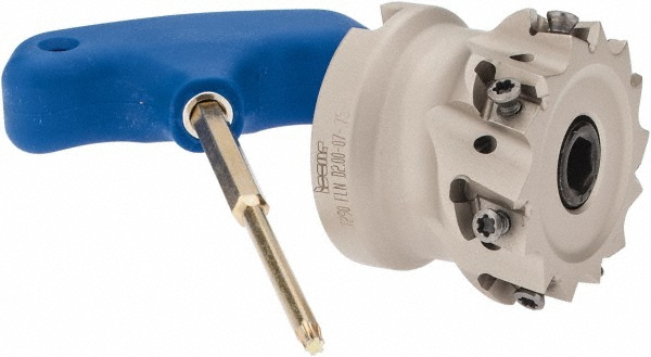 Iscar 3105984 2" Cut Diam, 3/4" Arbor Hole Diam, 0.354" Max Depth, Indexable Square-Shoulder Face Mill Image