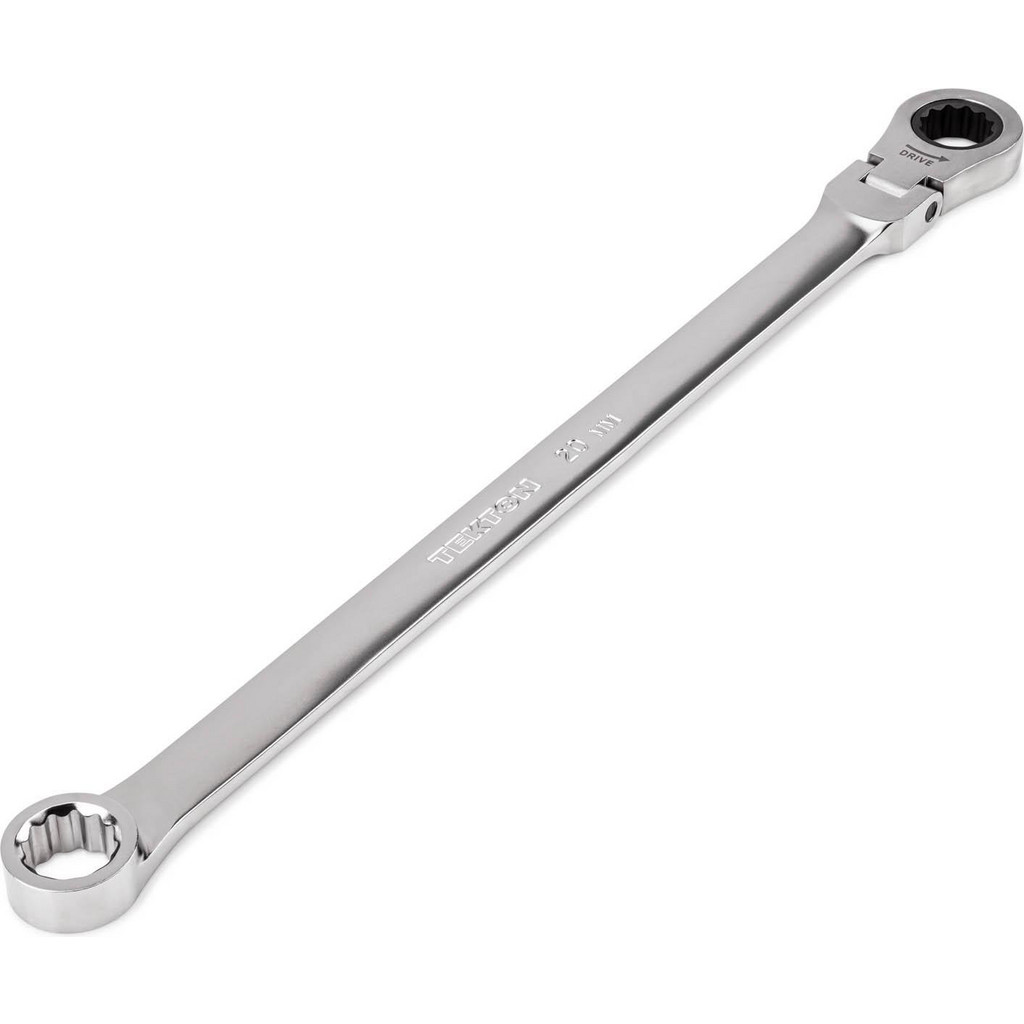 Tekton Box End Wrench: 20 mm, 12 Point, Double End - 0 deg Head Angle, Steel, Satin & Chrome Finish | Part #WRB35420