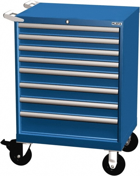 LISTA - Steel Tool Roller Cabinet: 8 Drawers | MSC Industrial Supply Co.