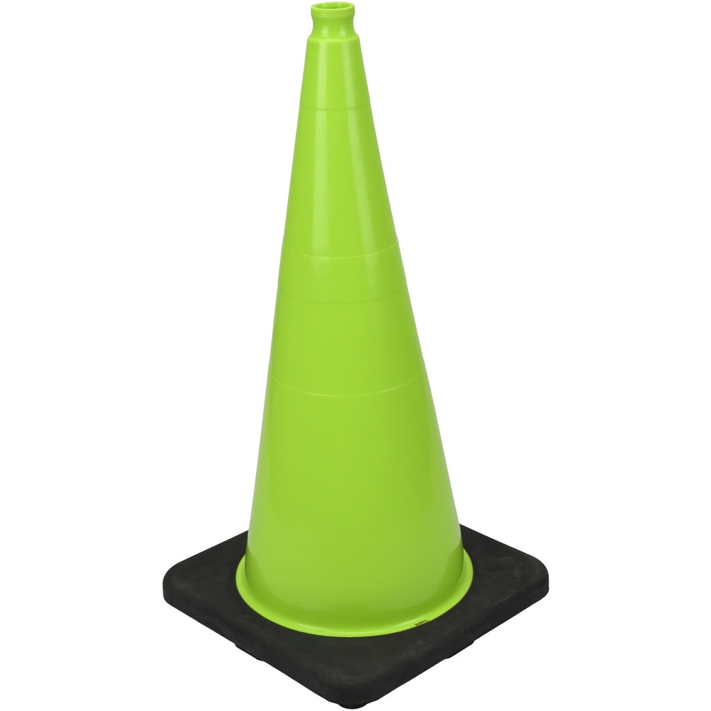 Rigid Cone: Polyvinylchloride, 28" OAH, Lime