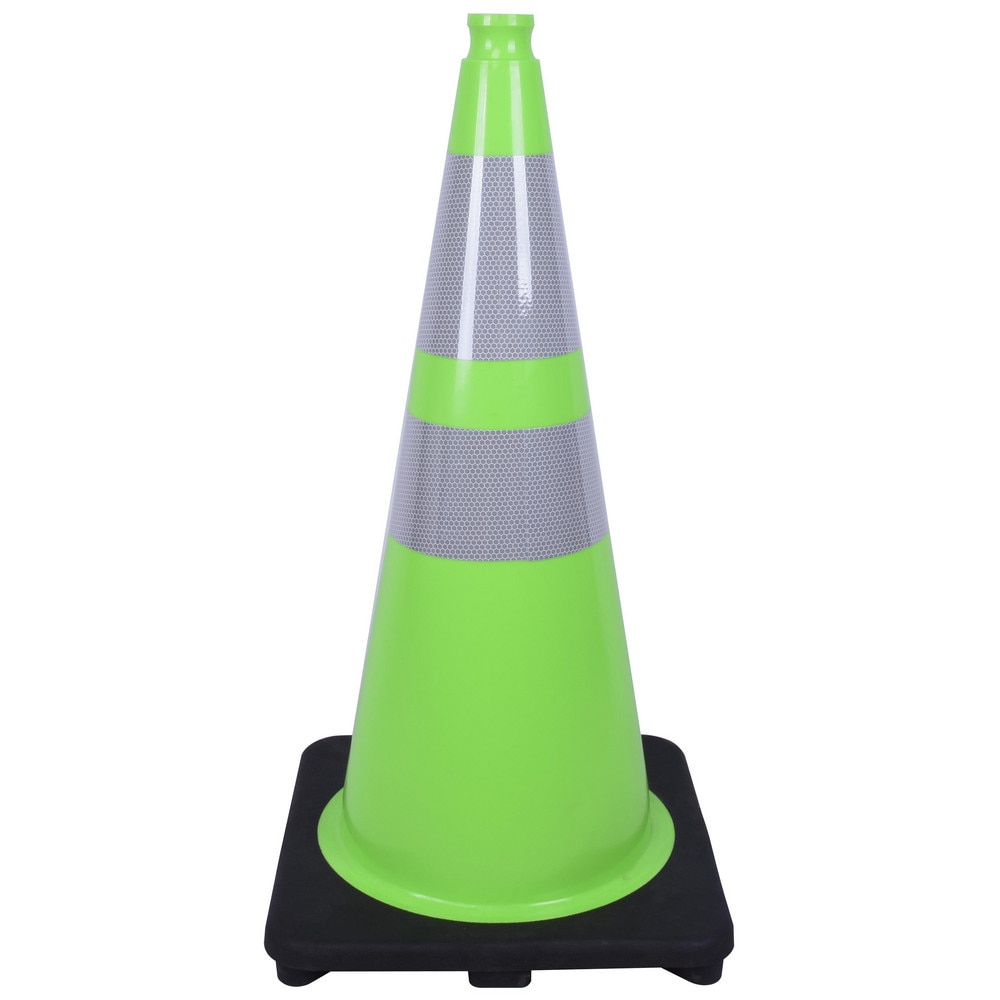 Rigid Cone: Polyvinylchloride, 28" OAH, Lime