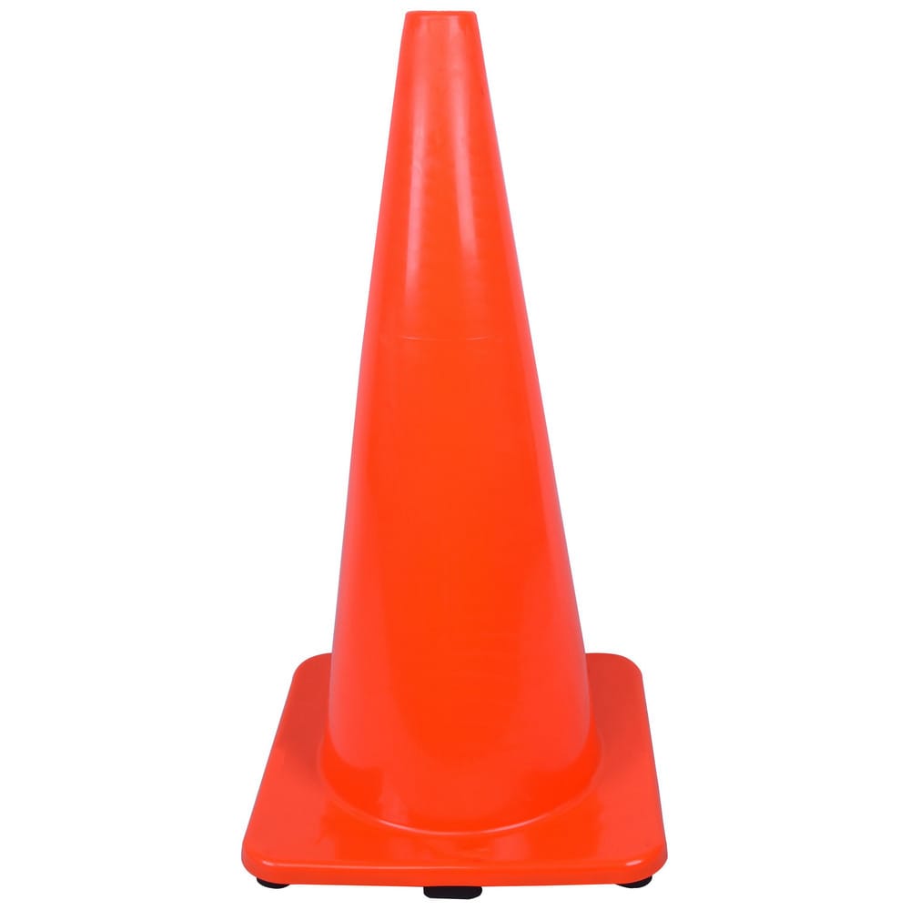 Rigid Cone: Polyvinylchloride, 28" OAH, Orange