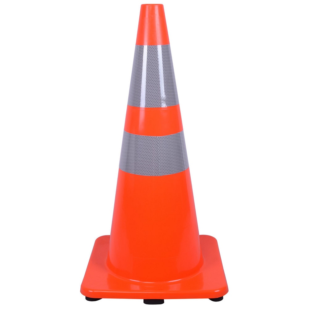 Rigid Cone: Polyvinylchloride, 28" OAH, Orange