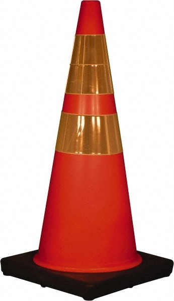 PRO-SAFE DH-NTC-70N2 Cone with Base: Polyvinylchloride, 28" OAH, Orange Image