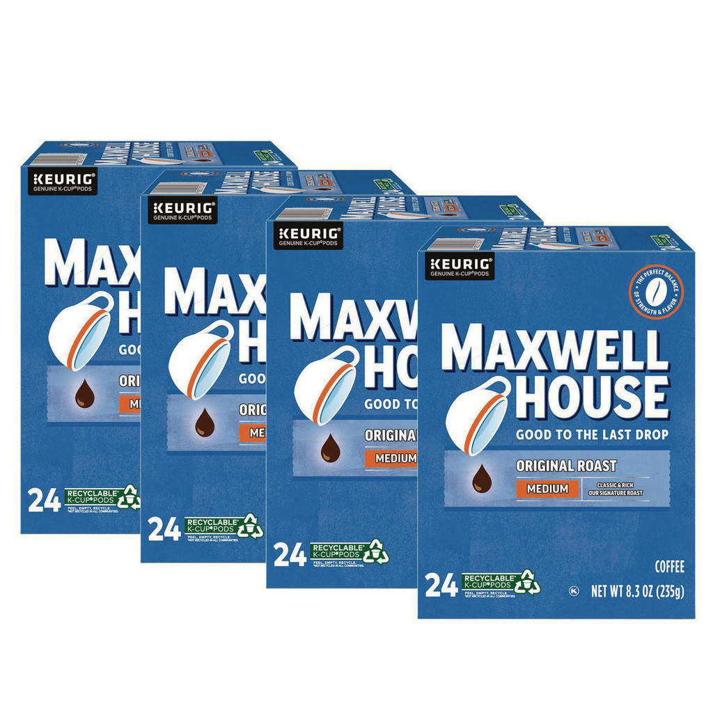 Maxwell House Beverages: Coffee, Original Roast, Pod, 0.38 oz | Part #GMT5469CT