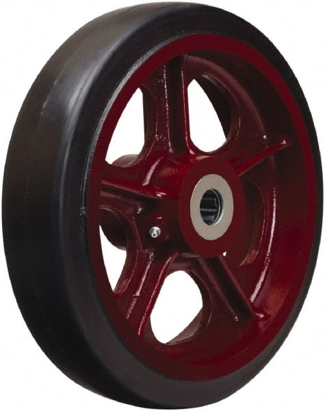 Solid Rubber Spoked Wheel Ironton 12in