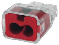 Ideal 30-1032 2 Port, 18 to 12 AWG Compatible, Push-In Wire Connector 