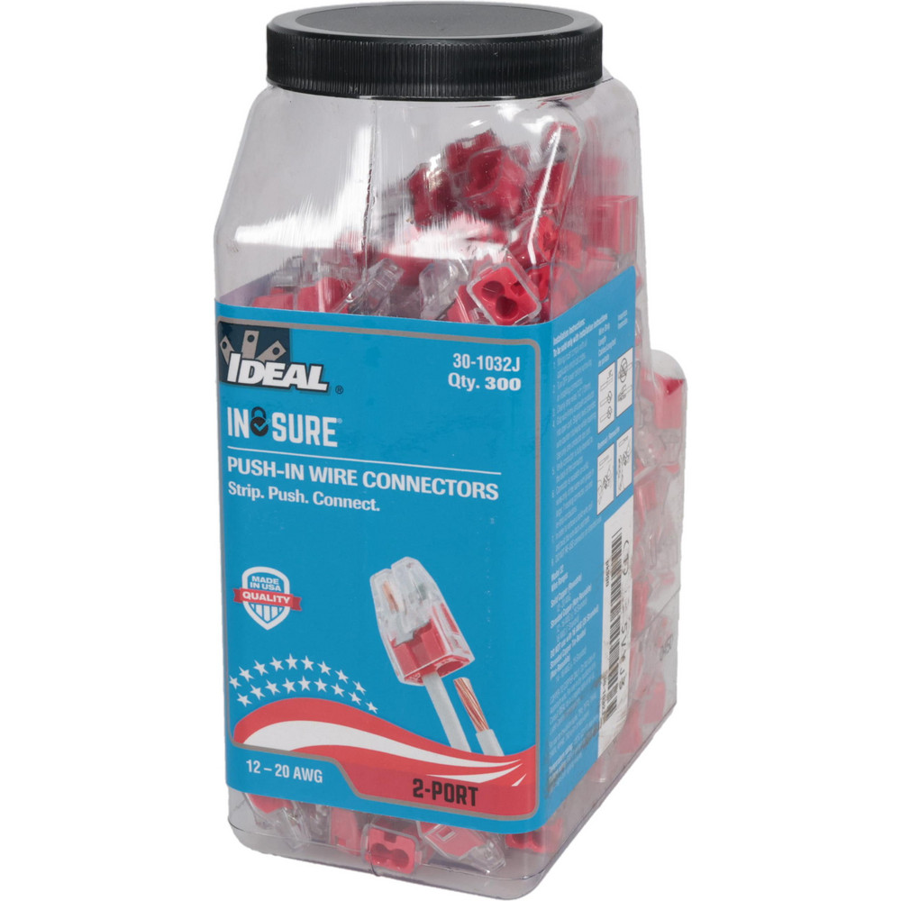 msc/001+α Ideal - 2 Port, 18 to 12 AWG Compatible, Push-In Wire