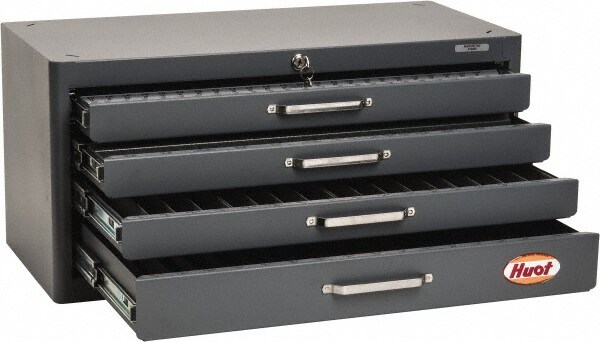 4 Drawer, 1/4-20 to 1-14 Tap Storage