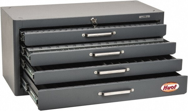 4 Drawer, 1/4-18 to 1-1/2 - 11-1/2 Tap Storage