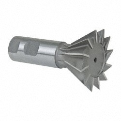 Made in USA CDT225012-60 Dovetail Cutter: 60 °, 2-1/4" Cut Dia, 1-1/16" Cut Width, Cobalt Image