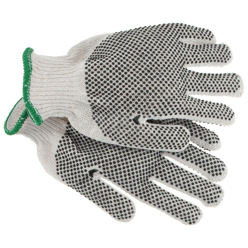 General Purpose Work Gloves: X-Large, Polyvinylchloride Coated, Cotton Blend