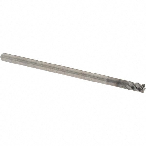 OSG 447100511 Corner Radius End Mill: 1/8" Dia, 1/8" LOC, 0.01" Radius, 4 Flutes, Solid Carbide Image