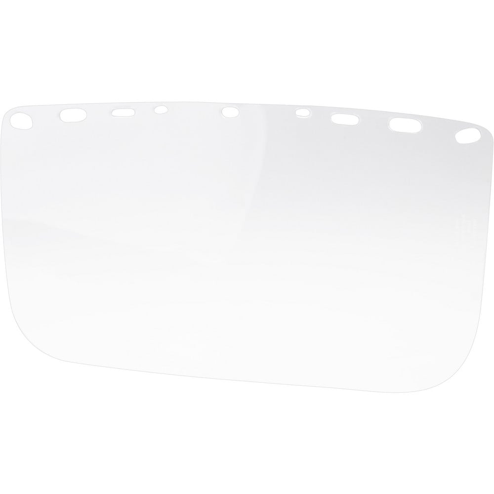 Face Shield Windows & Screens: Welding Window, Clear, 8" High, 0.04" Thick