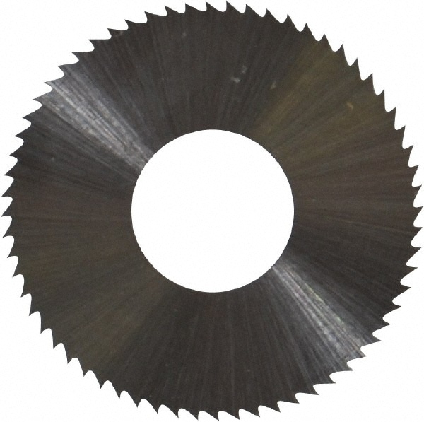 Controx 11600250450001 Slitting & Slotting Saw: 1" Dia, 0.018" Thick, 64 Teeth, High Speed Steel 