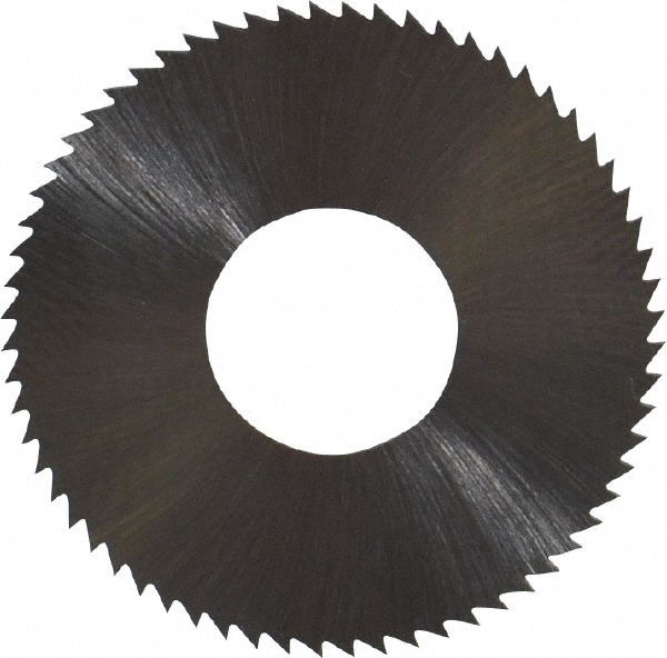 Controx 11600250500001 Slitting & Slotting Saw: 1" Dia, 0.02" Thick, 64 Teeth, High Speed Steel 