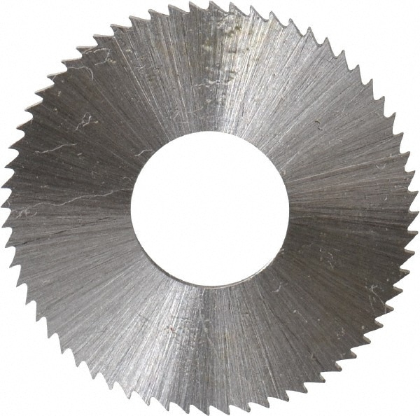 Controx 11600251010001 Slitting & Slotting Saw: 1" Dia, 0.04" Thick, 64 Teeth, Cobalt 