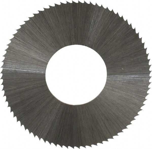 Controx 11600310350001 Slitting & Slotting Saw: 1-1/4" Dia, 0.014" Thick, 80 Teeth, High Speed Steel 