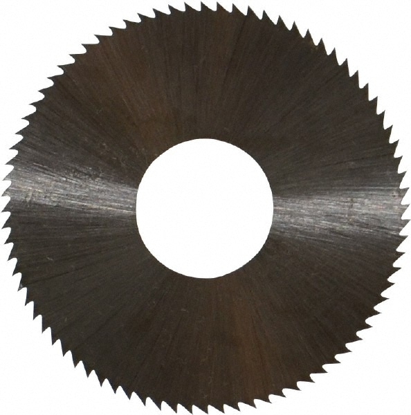 Controx 11600380350001 Slitting & Slotting Saw: 1-1/2" Dia, 0.014" Thick, 80 Teeth, High Speed Steel 