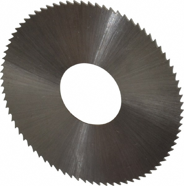 Controx 11600380450001 Slitting & Slotting Saw: 1-1/2" Dia, 0.018" Thick, 80 Teeth, High Speed Steel 