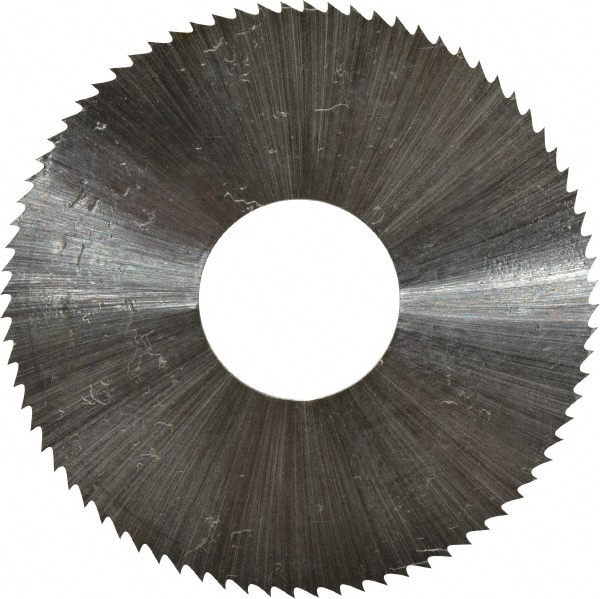 Controx 11600380790001 Slitting & Slotting Saw: 1-1/2" Dia, 0.0313" Thick, 80 Teeth, High Speed Steel 