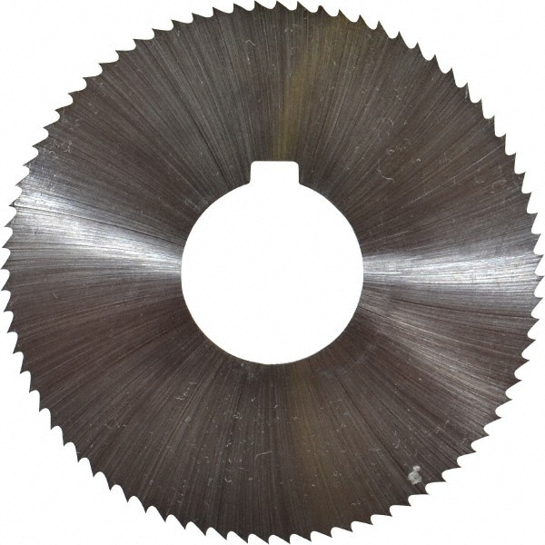 Controx 11600761580001 Slitting & Slotting Saw: 3" Dia, 1/16" Thick, 1" Arbor Hole, 80 Teeth, Cobalt 