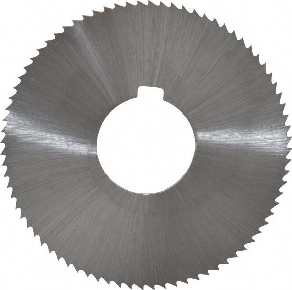 Controx 11600761980001 Slitting & Slotting Saw: 3" Dia, 0.0781" Thick, 1" Arbor Hole, 80 Teeth, Cobalt 