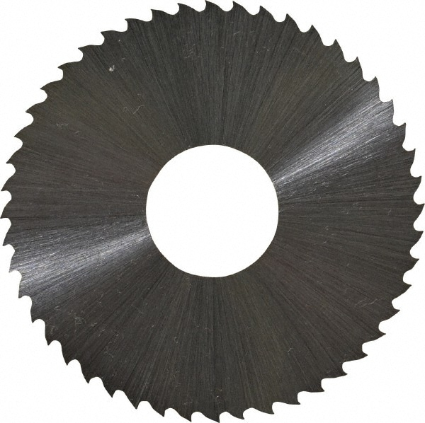 Controx 12600500500001 Slitting & Slotting Saw: 2" Dia, 0.02" Thick, 48 Teeth, High Speed Steel 