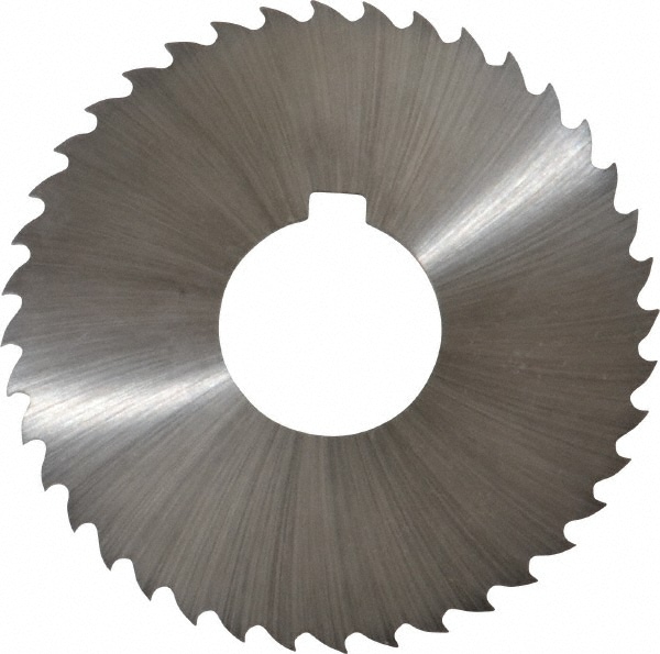 Controx 12600762380001 Slitting & Slotting Saw: 3" Dia, 0.0938" Thick, 1" Arbor Hole, 40 Teeth, Cobalt Image