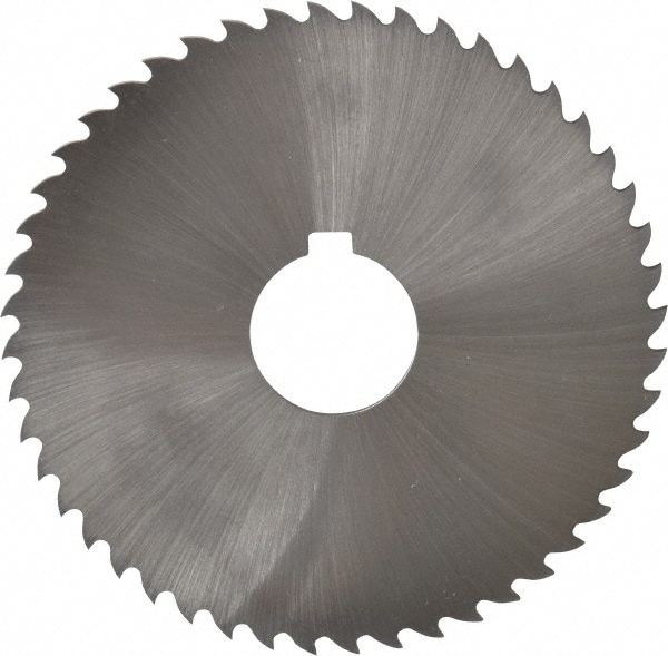 Controx 12601011980001 Slitting & Slotting Saw: 4" Dia, 0.0781" Thick, 1" Arbor Hole, 48 Teeth, Cobalt 