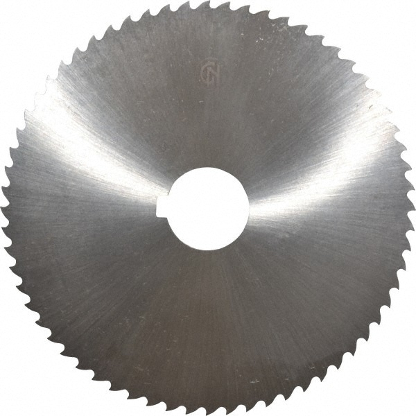 Controx 12601271580001 Slitting & Slotting Saw: 5" Dia, 1/16" Thick, 1" Arbor Hole, 64 Teeth, Cobalt 