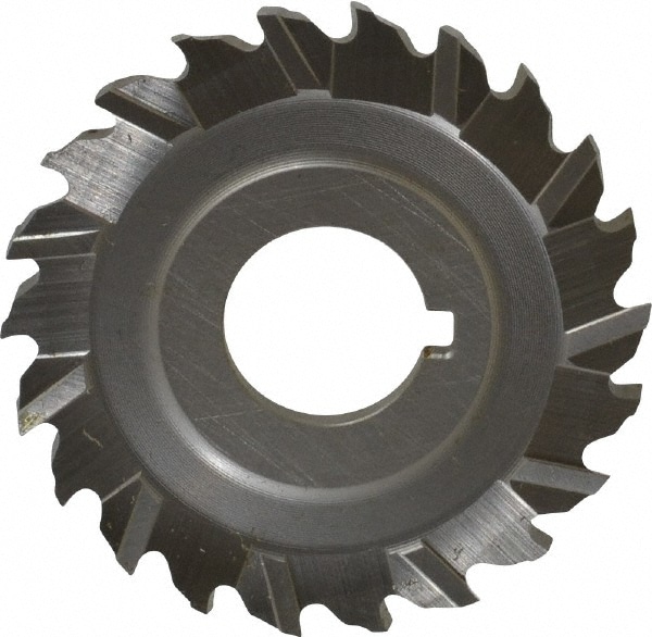 Controx 24700500310001 Side Chip Saw: 2" Blade Dia, 1/8" Blade Thickness, 5/8" Arbor Hole Dia, 22 Teeth, Cobalt 