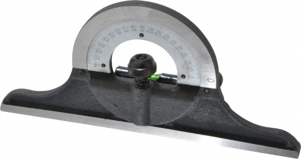 SPI 13-287-8 12 to 24 Inch Long Blade, Combination Square Protractor Head Image