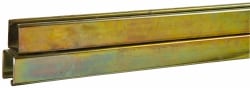 Cooper B-Line 78101184162 10 Long x 1-5/8" Wide x 3-1/4" High, 12 Gauge, Carbon Steel, Half Slot Framing Channel & Strut 