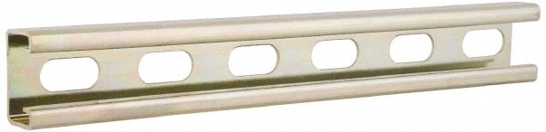 Cooper B-Line 78101103992 10 Long x 1-5/8" Wide x 13/16" High, 14 Gauge, Carbon Steel, Half Slot Framing Channel & Strut 