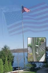 Hitch Mounted Flag Pole Holder - $30.00