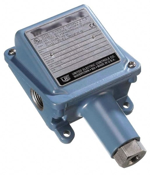 United Electric Controls H100-704 General Purpose Diaphragm Pressure Switch: 1/4" NPTF Thread 