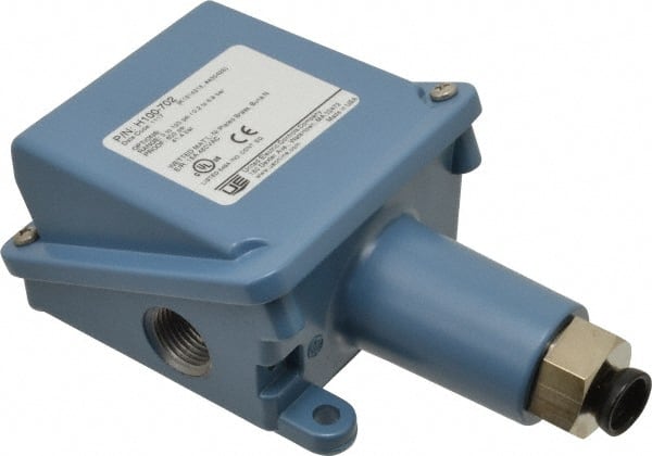 United Electric Controls H100-702 General Purpose Diaphragm Pressure Switch: 3 psi to 100 psi, 1/4" NPTF Thread 