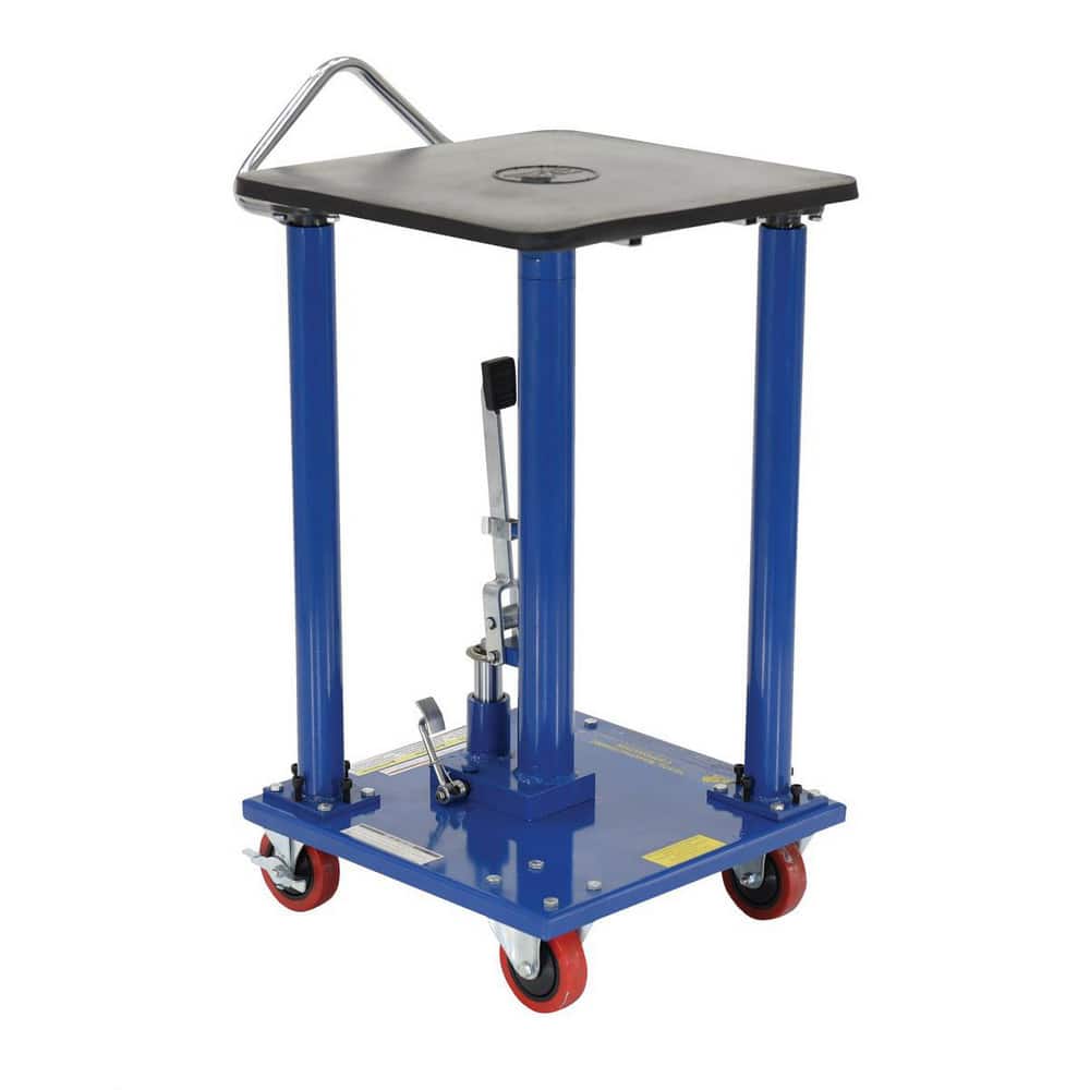  HT-05-1818A Mobile Air Lift Table: 500 lb Capacity, 31" Lift Height, 18 x 18" Platform 