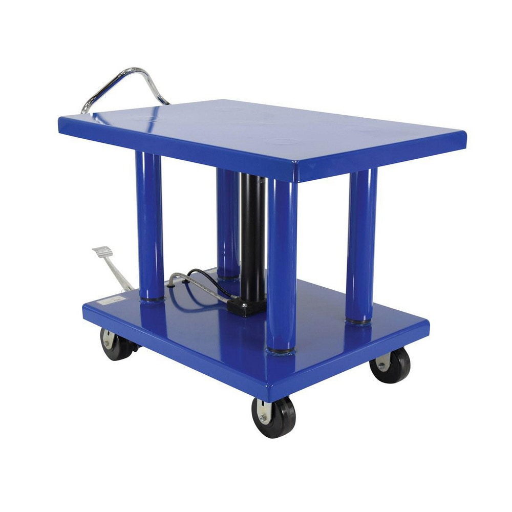  HT-60-3248 Mobile Air Lift Table: 6,000 lb Capacity, 36" Lift Height, 32 x 48" Platform Image