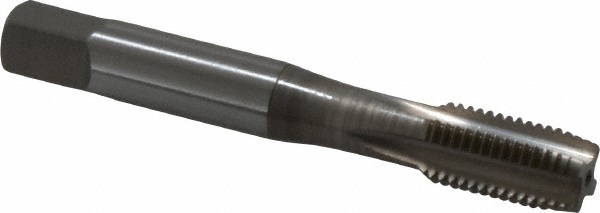 OSG 2495303 M10x1.25 Plug RH D5 Nitride Vanadium High Speed Steel 4-Flute Straight Flute Machine Tap Image