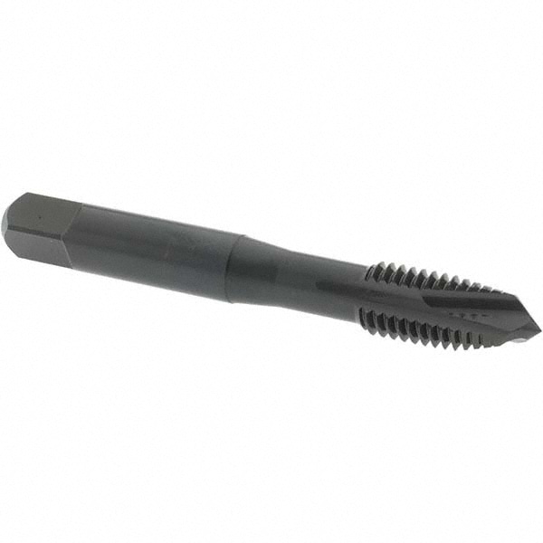 OSG 2891801 Spiral Point Tap: M10 x 1.5, Metric Coarse, 3 Flutes, Plug, 6H, Vanadium High Speed Steel, Oxide Finish 