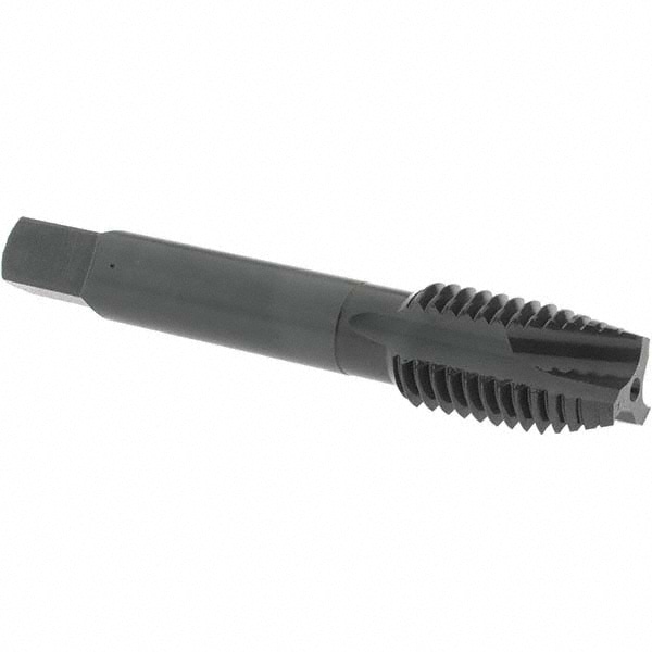 OSG 2893201 Spiral Point Tap: M18 x 2.5, Metric Coarse, 3 Flutes, Plug, Vanadium High Speed Steel, Oxide Finish 