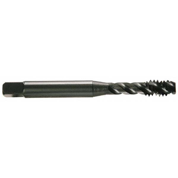 OSG 2944408 Spiral Flute Tap: #1-8, UNC, 4 Flute, Modified Bottoming, Vanadium High Speed Steel, TICN Finish Image