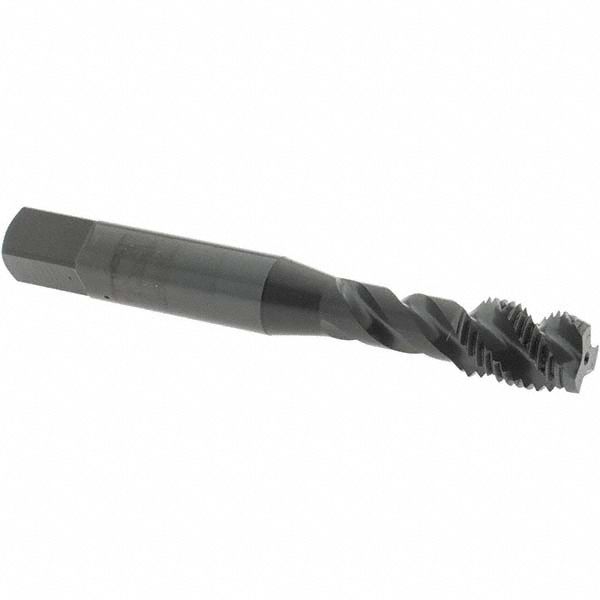 OSG 2926801 Spiral Flute Tap: 3/8-24, UNF, 3 Flute, Modified Bottoming, Vanadium High Speed Steel, Oxide Finish Image